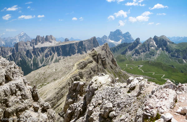 Panorama depuis l'averau