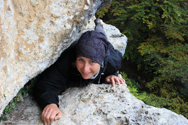 L'accès à l'ermitage