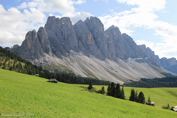 Odle après la Malga