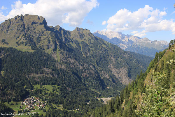 Marmolada vue de Valbona
