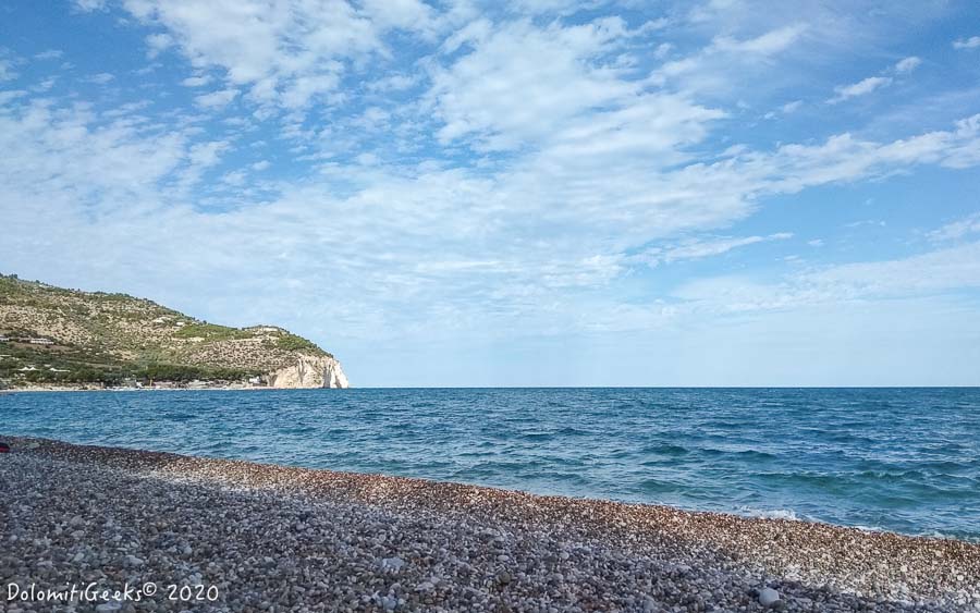 La plage de Mattinata