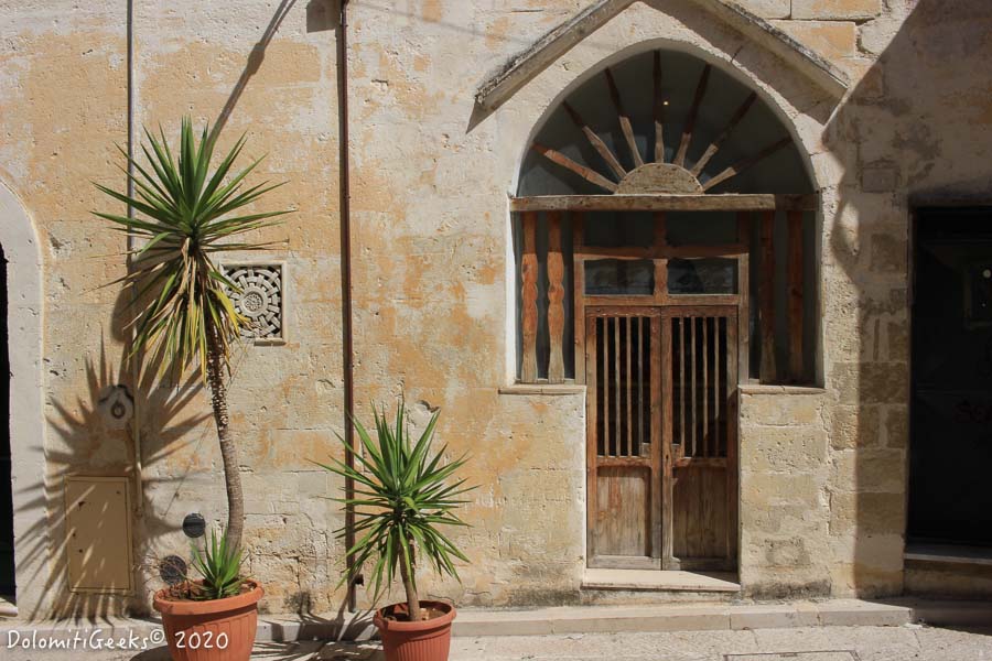 Matera - une porte