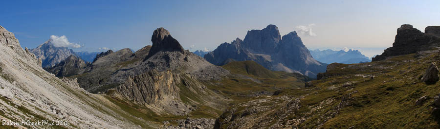 Panorama côté Pelmo