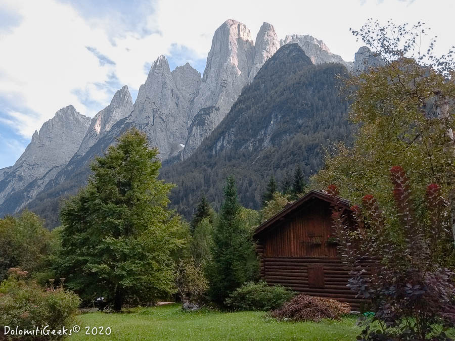Col di Pra - vue sur l'Agner
