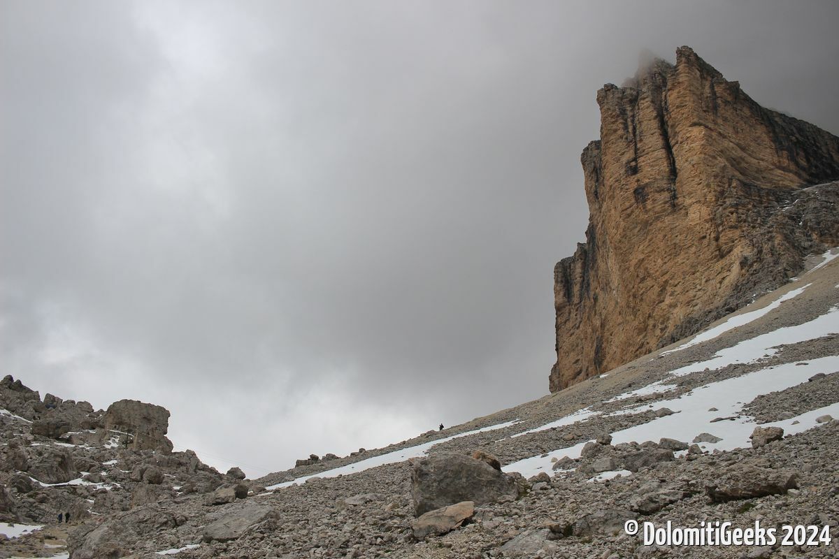 passé le refuge Giussani