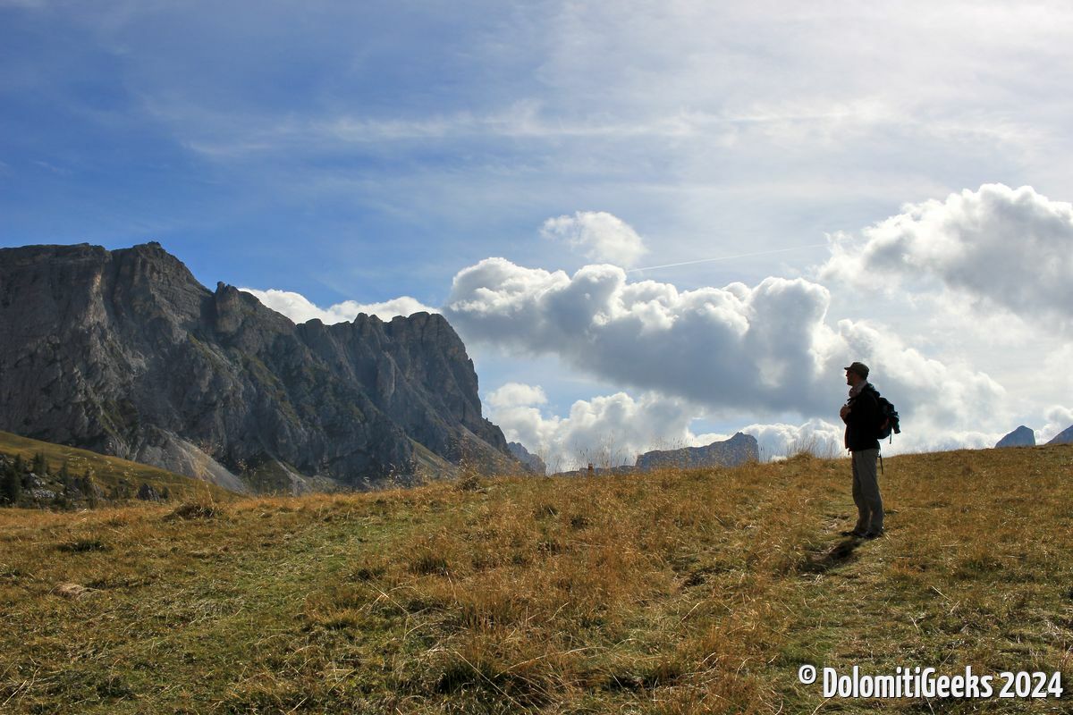 à la Forcella, Face au Nuvolau